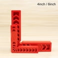 thumbnail image 6 of Windfall 3/4/6inch 90-Degree Right Angle Clamp Holder L Shape Square Ruler Woodwork Tool, 6 of 8