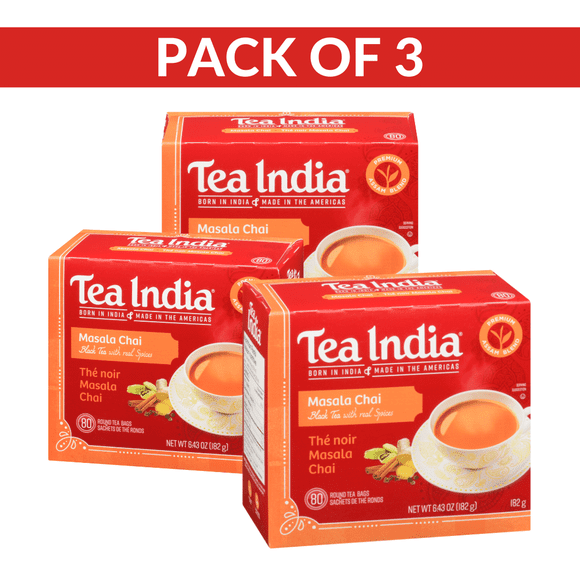 TEA INDIA MASALA CHAI 182G X 3