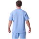 thumbnail image 4 of pstuiky Camisas casuales de manga corta para hombre, Camisa informal de verano para hombre, de color liso, de manga corta, con solapa y cremallera ropa de hombre xxxl, 4 of 4