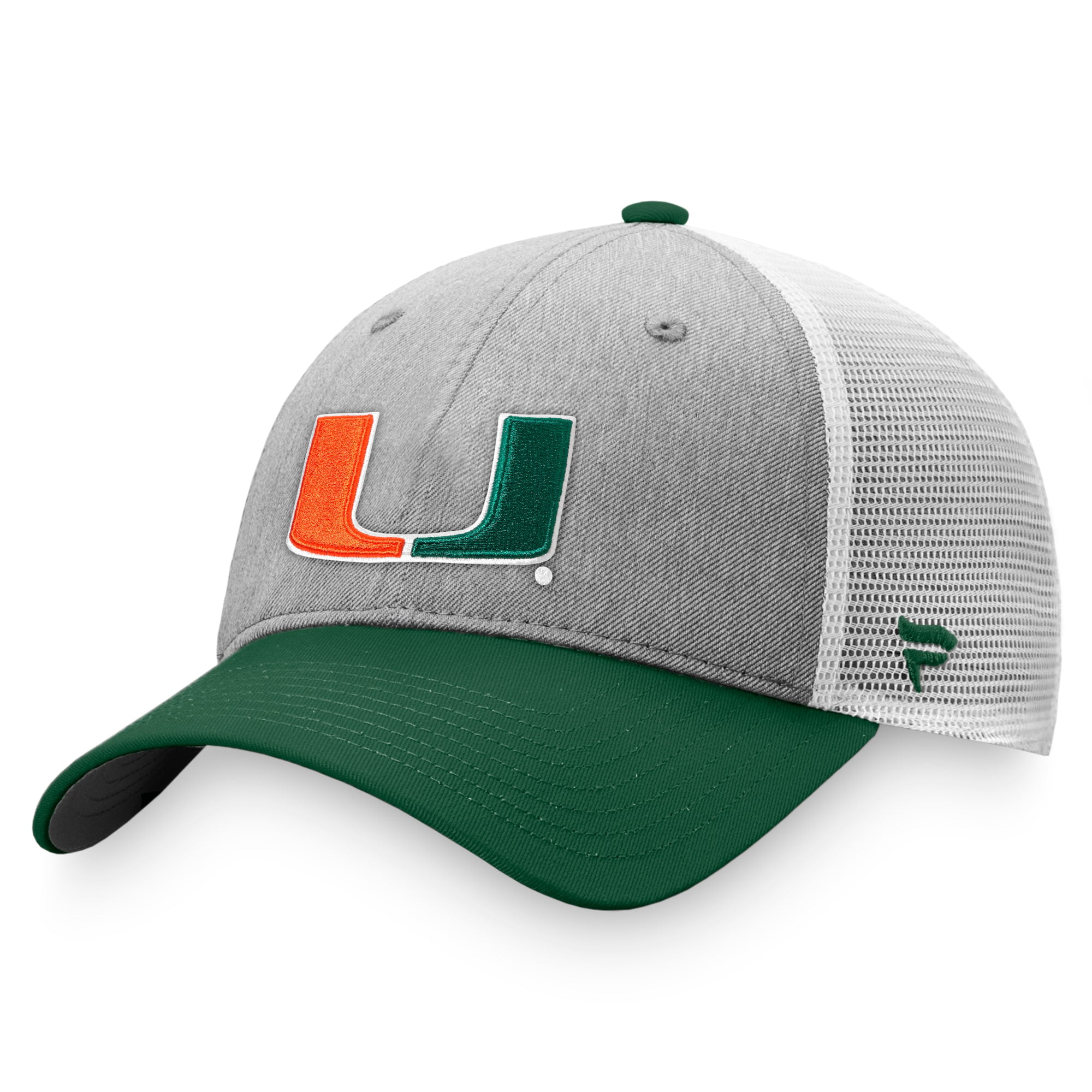 Miami Hurricanes Adjustable Gray Mesh Snapback Cap NCAA Hat 