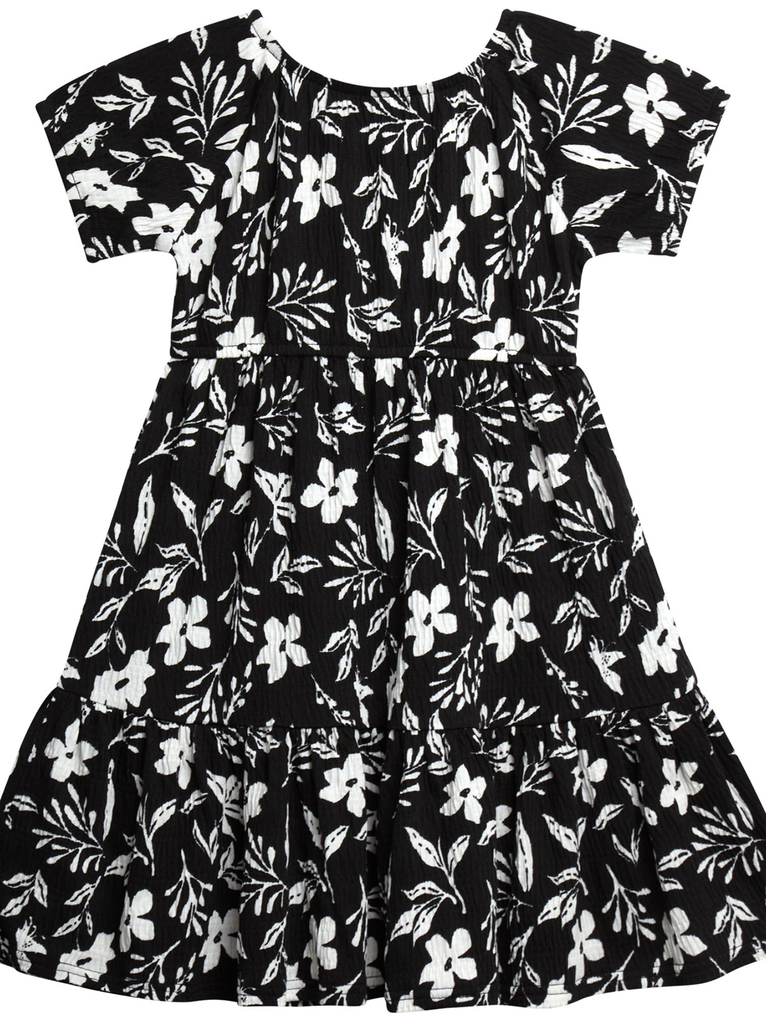 Jessica Simpson Girls' Two Pack Knit All-over Print Dress Set, Sizes 4-16