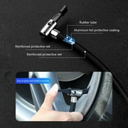 EGYMEN Digital Tire Inflator, 12V Portable Air Compressor Pump, Auto Tire Pump with LED Light and Digital Pressure Gauge, Fast Inflating Car Tire Inflator