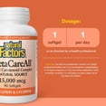 thumbnail image 4 of Natural Factors BetaCareAll 25,000 IU, Vitamin A for Healthy Skin, Vision and Immune Function, 90 Softgels, 4 of 8