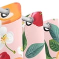 thumbnail image 3 of Cherries Flowers Peaches Black Out Curtains 84 Inch Length for Bedroom Living Room Windows 2 Panels Set, 3 of 6