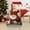A, variant on Fmbmuo Red Christmas Throw Pillow Covers 16x16 Inch Santa Claus Machine Washable Decorations, Flax Removable Cover 1 Pcs Traditional Pillow cases, for Indor Home/Holiday Decor