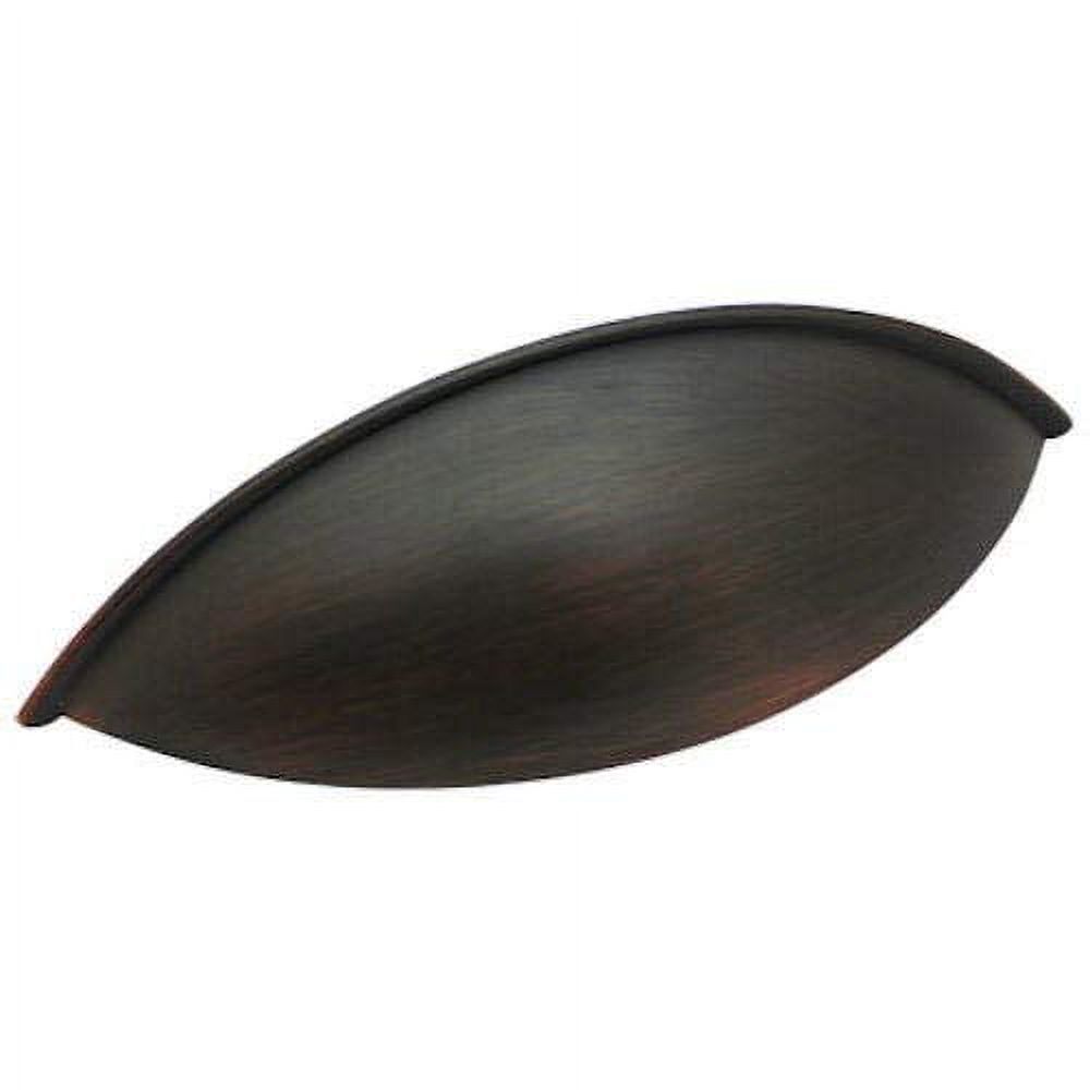 Cosmas 9236ORB Oil Rubbed Bronze Cabinet Hardware Bin Cup Drawer Handle Pull - 3-3/4" Hole Centers - 10 Pack - image 2 of 2