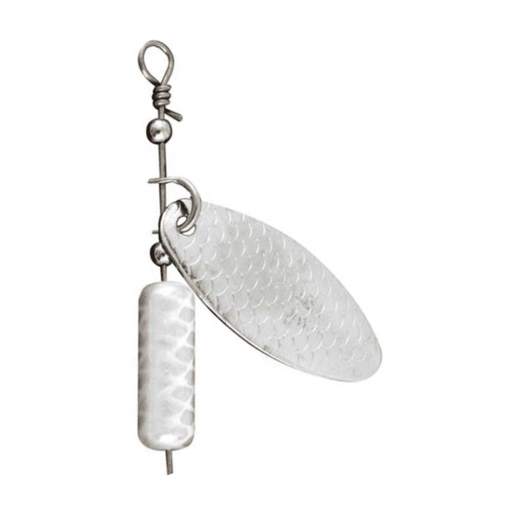 Ozark Trail 1/4 oz White Inline Spinner Fishing Lure for Bass and Trout