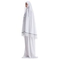 thumbnail image 5 of Pounoo Islamic Clothing Batwing Sleeve Hooded Maxi Length Loose Fit Lightweight Abayas Modest Prayer Garment Outfit Gift, 5 of 8