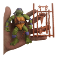 thumbnail image 1 of 12cm Classic Movie Star Soft Bundle Classic Leonardo Raphael Donatello Michelangelo Basic Action Figure, 1 of 5