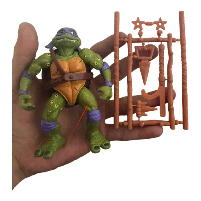 12cm Classic Movie Star Soft Bundle Classic Leonardo Raphael Donatello Michelangelo Basic Action Figure