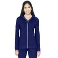 thumbnail image 1 of Urbane Impulse Athletic Scrub Jacket for Women: 2-Pocket, Contemporary Slim Fit, Extreme Stretch, Mock Neck, Zipper Front Warm-Up Medical Scrubs 9742, 1 of 1