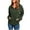Green, variant on Lovskoo Women's Corduroy Shacket Shirt Jacket Solid Color Long Sleeve Lapel Loose Casual Cardigan Top Coat Green