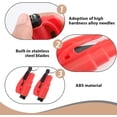 thumbnail image 3 of in 1 Car Safety Keychain, Window Breaker and Seat Belt Cutter, Modern Unisex Adult-Window, Red, 3 of 5