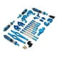 thumbnail image 2 of Tholdsy Juego surtido de amortiguadores para vehículos a control remoto a escala 1/12, varilla de tracción para vehículos, Kit surtido de reparación, Kits de construcción modelo Azul Tholdsy FN012229-01B, 2 of 6