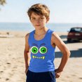 thumbnail image 2 of Niños Niños Niños Moda Lindo Gradiente Impresión Suave Camisola sin Mangas para el Uso Casual Y Ocasiones Especiales, 2 of 8