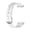 White, variant on Soft & Resistant Watch Strap Soft & Waterproof Wrist Strap Flexible Wristband Sport Strap Resistant to Wear for Fit 3