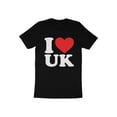 thumbnail image 4 of Cool I Love UK United Kingdom British Patriotic Travel Gift T-Shirt British Citizen Resident Visitor Truism Presents Tshirt, 4 of 10