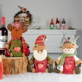thumbnail image 2 of Yuarrent Lindo bolso de muñecas de Navidad regalos transparentes caramelo fruta dibujos animados muñeco de nieve forma contenedor Noel bolso niños Kits de decoración para fiestas Muñeco de nieve Yuarrent HA070786-02, 2 of 6