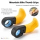 thumbnail image 4 of Nuevas Empuñaduras Ergonómicas para el Pulgar, Pequeñas Empuñaduras Auxiliares para Manillar de Bicicleta, con de Cuerno de Oveja, Color Amarillo., 4 of 5