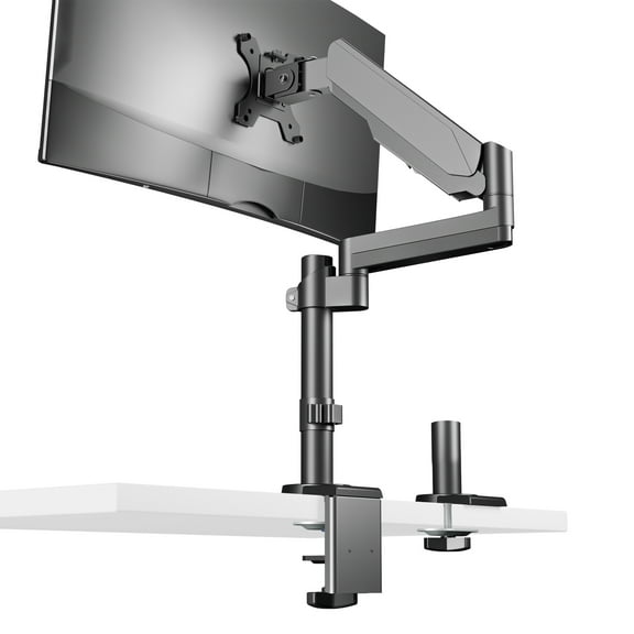 Wali Gas Spring Arm Desk Full-Motion Monitor Mount