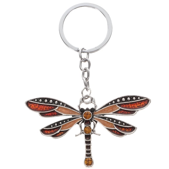 Milisten Dragonfly Key Chain Animal Keychain Crerative Backpack Charm Car Key Chain for Women