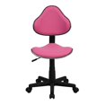thumbnail image 2 of Scranton & Co Tissu/nylon Chaise de Bureau Ergonomique en Rose, 2 of 4