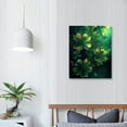 thumbnail image 4 of Nawypu  St Patrick's Day Canvas Painting Wall Art, Shamrock Clover with Golden Lights With Gold Leaves Picture Prints Artwork, Home Decor for Gift, 4 of 5