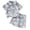 Grey XCVV2 baby summer clothes, variant on Soepste Baby Boy Spring Clothes 3T Boy Clothes Toddler Baby Boys Clothes Set Short Sleeve T-Shirt And Shorts Summer 2 Pcs Outfit
