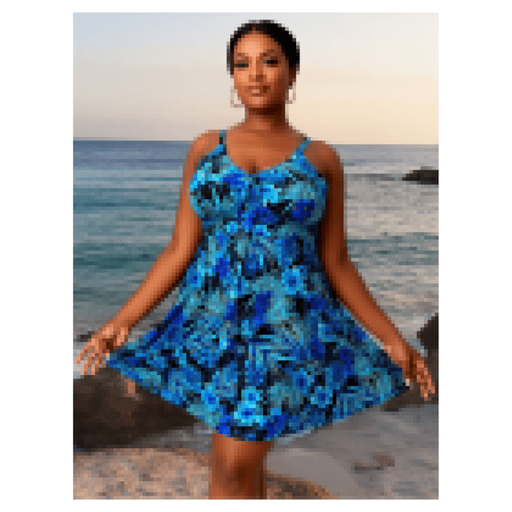 Women's Swimsuit High Elastic Adjustable Drawstring - 200gsm Polyester Athletic One Piece Swimwear for Teens Girls Surfing Swimming Training