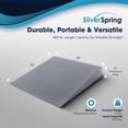 thumbnail image 3 of VersaRamp Lightweight Foam Threshold Ramp for Wheelchairs, 6 Inch Rise, Gray, 3 of 9