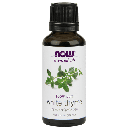 NOW Pure Essential Oils, White Thyme, 1 Oz