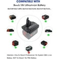thumbnail image 6 of For Dyson V6 Battery Adapter for Makita/Bosch/Dewalt/Milwaukee/Ryobi/Craftsman/Einhell/Black&Decker 18V 20V Battery Converter, 6 of 8
