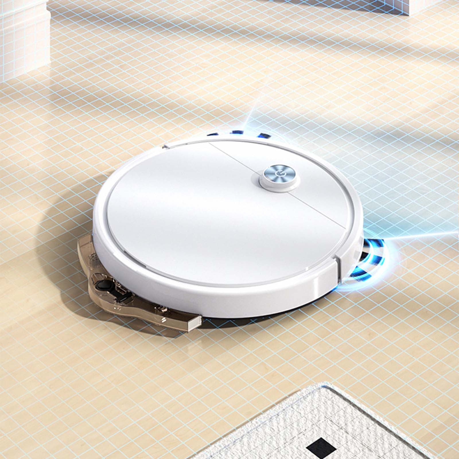 Viflosae Smart Swee Robot Water Tank Household Vacuum Sweeper Mop Remote Control Automatic Cleaning Three In One Lazy Cleaning for Pet Hair Dust Home Apartment