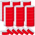 thumbnail image 1 of HUGFEGWE 600 Pcs Bracelets en Papier pour Événements Bracelets de Fête Néon Bracelets Colorés Bracelets d'Identification en Papier Imperméables pour Concert Bar Entrée Admission (Rouge, AZ824-26725, 1 of 6