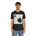 thumbnail image 2 of Retro Black & White Cassette Tape T-Shirt - Vintage Music Lover, 2 of 6