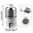 thumbnail image 3 of Bayonet to Screw Bulb Socket Converter Adapter for Ceiling Fans and Chandeliers Light Fixtures Base Replacement, 3 of 6