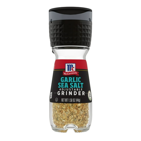 McCormick Garlic Seasoned Salt Grinder, 1.58 oz Bottle