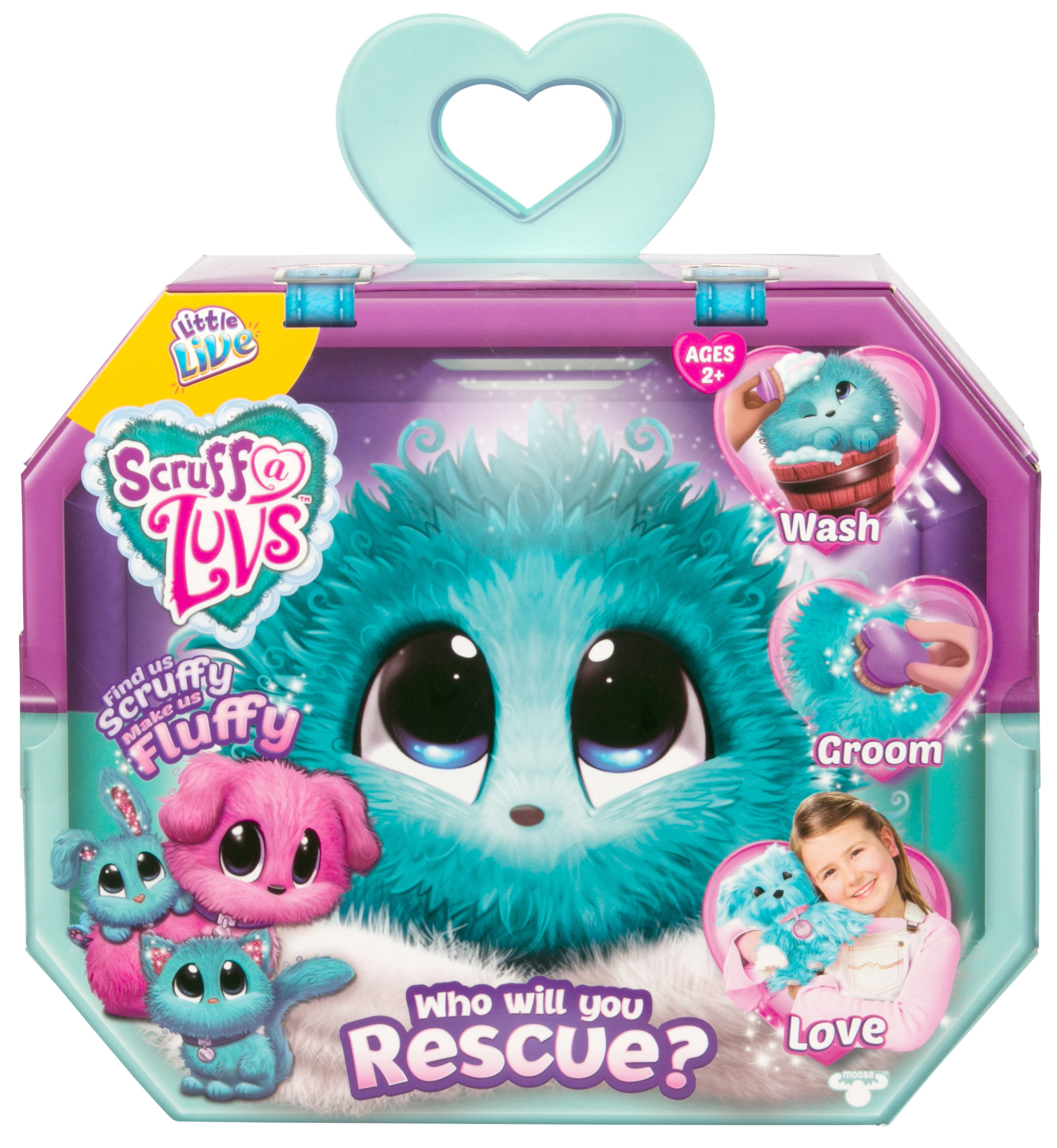 Little Live Scruff-a-Luvs? Plush Mystery Rescue Pet, Blue - image 11 of 12