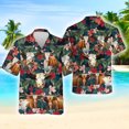 thumbnail image 3 of Camisas casuales con estampado 3D de anime de vaca hawaiana para hombre, ropa de moda de manga corta, disfraces, blusas de gran tamaño, camisas y blusas para hombre, 3 of 5