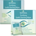 thumbnail image 1 of Eyelid & Lash Wipes NOVEHA for Itchy, Dry Eyes, Styes (60x2), 1 of 7