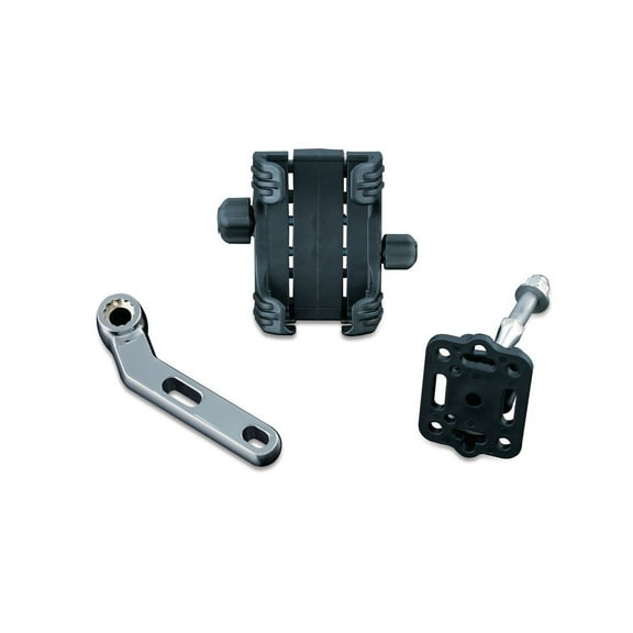 Kuryakyn Cradle Kit Clutch Chrome Perch Mount Device Black Harley Honda Indian