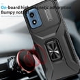 thumbnail image 5 of Allytech Rugged Case for MOTO G pure, [Slide Camera Cover] [360° Rotating Kickstand] [Military Protection] [Magnetic Car Mount] Non-Slip Anti-Scratch Shockproof Heavy Duty Case - Black, 5 of 8