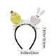 thumbnail image 3 of Diadema de fiesta con temática de Pascua, montura de gafas con forma de pollito de Pascua, accesorios para el cabello para niños y adultos, fotomatón, búsqueda de huevos de Pascua, accesorios de plást, 3 of 6