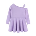 thumbnail image 2 of Girls Dress One Shoulder Flared Flowy Dresses Summer Dresses 3-6 Months, 2 of 8