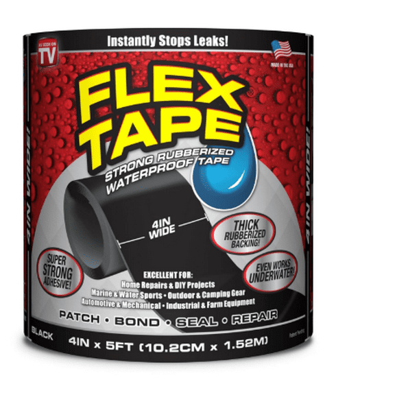 Fix Seal PVC Rubberized Water Leakage Seal Tape | Pack of 1 Black