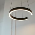 thumbnail image 2 of Artika Vance LED Modern Pendant Light Matte Black, 2 of 10