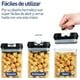 thumbnail image 3 of Juego de 28 recipientes Herméticos Bluelander apilables, 3 of 5