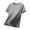 Gray, variant on Men's Casual Solid Color Hort Sleeved Crewneck Top Workout T Shirts Short Sleeve Gym Bodybuilding Muscle Shirt Base Layer Fitness Tee Tops