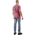 thumbnail image 3 of Men Summer Short Sleeve Solid Color Casual Button Shirt Male Slim Tops, 3 of 4
