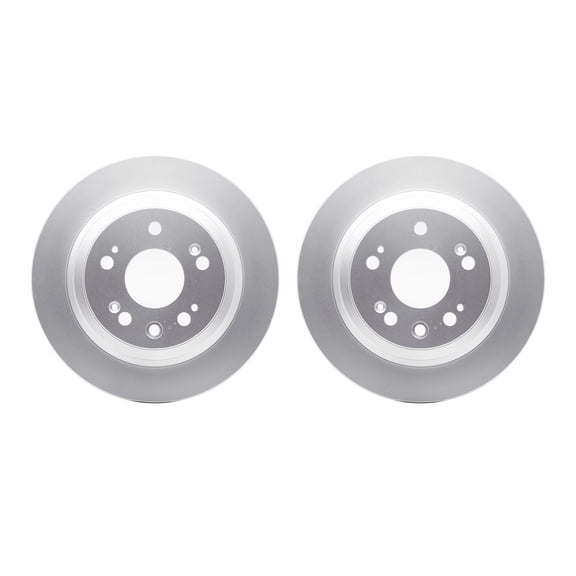 Dynamic Friction Company Rear Geospec Brake Rotors 4002-58010